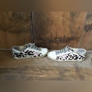 Animal Print Golden Goose Sneakers